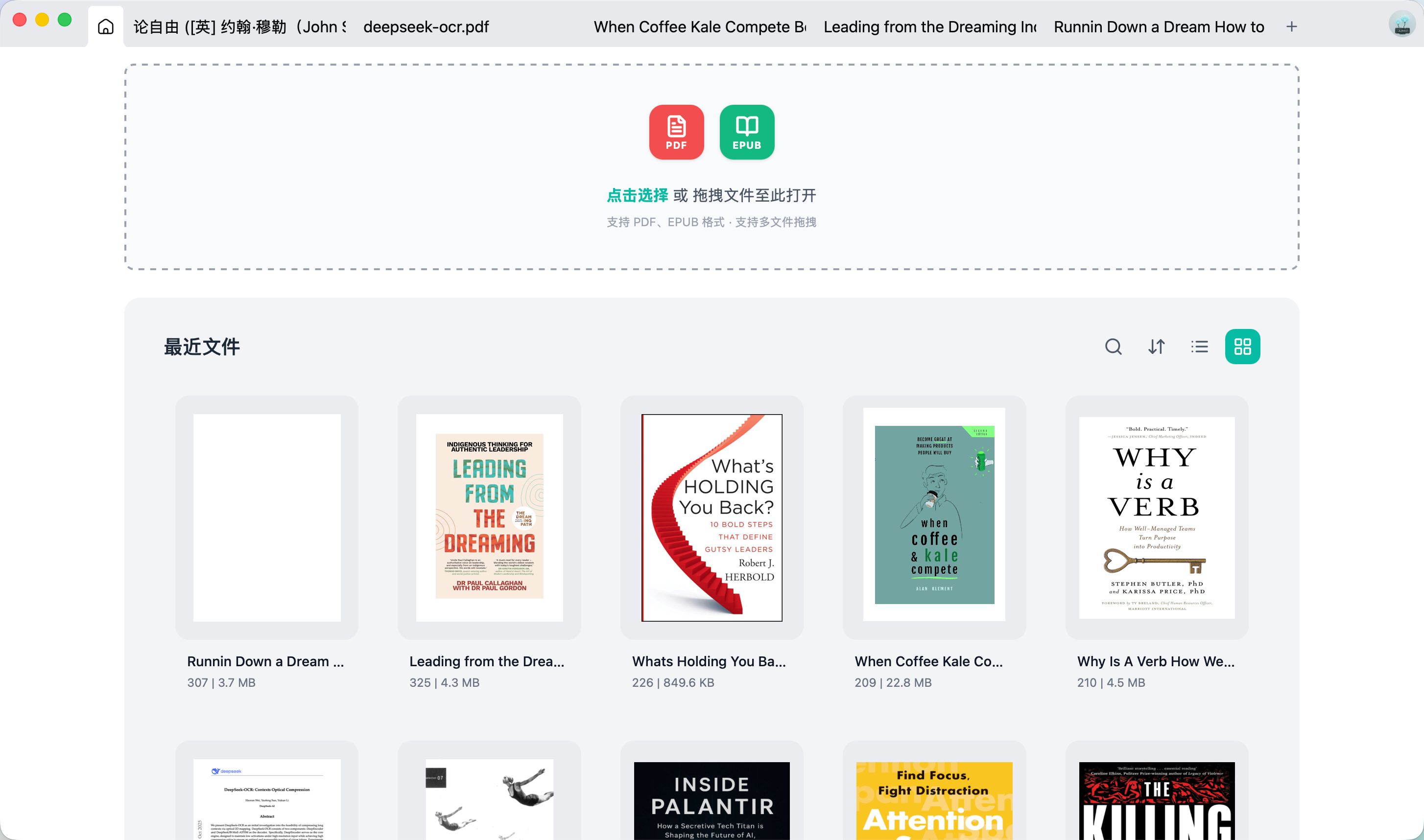 PDF Reading Interface (1/5)